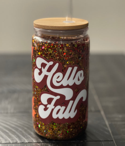 Fall Snowglobe Cup