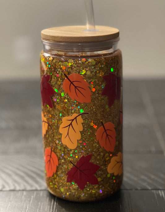 Fall Snowglobe Cup