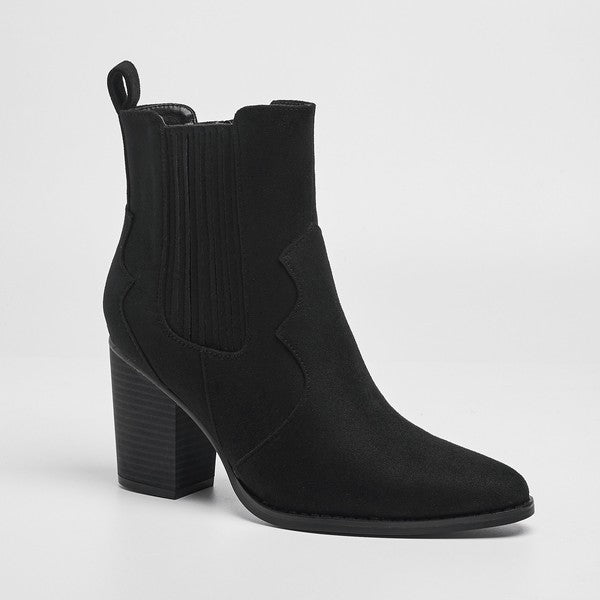 Western Heeled Booties
