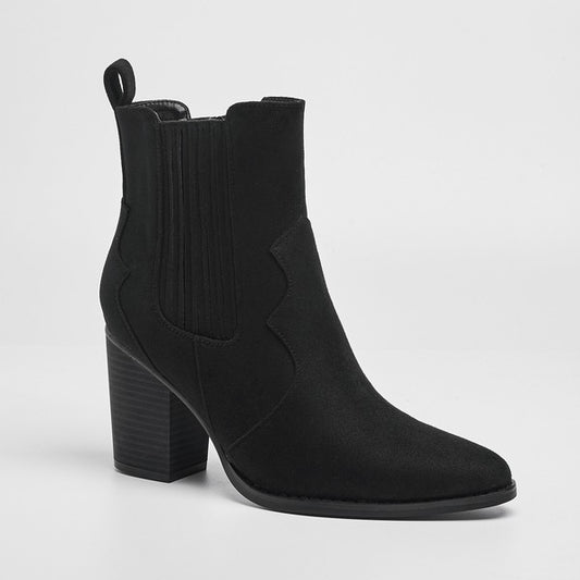 Western Heeled Booties