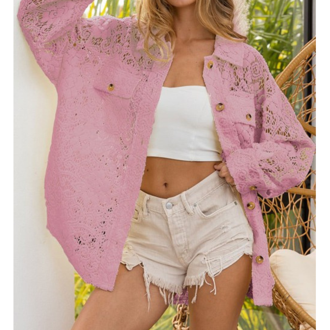 Lace Shacket